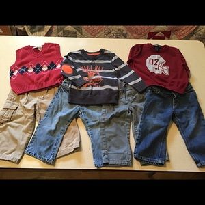Boys bundle clothes 12-18 months